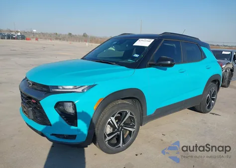 2021 Chevrolet Trailblazer Fwd Rs из США, поврежденный, VIN KL79MTSL7MB014733